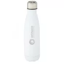 Sticla de apa sport, Everestus, 21OCT0888, 500 ml, 27 x Ø 7 cm, Otel, Alb