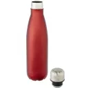 Sticla de apa sport, Everestus, 21OCT0889, 500 ml, 27 x Ø 7 cm, Otel, Rosu