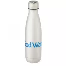 Sticla de apa sport, Everestus, 21OCT0892, 500 ml, 27 x Ø 7 cm, Otel, Argintiu