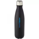 Sticla de apa sport, Everestus, 21OCT0893, 500 ml, 27 x Ø 7 cm, Otel, Negru