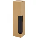 Sticla de apa sport, Everestus, 21OCT0893, 500 ml, 27 x Ø 7 cm, Otel, Negru