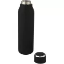 Termos, Everestus, 22FEB1213, 600 ml, 26.3xØ 6.5 cm, Otel, Polipropilena, Silicon, Negru