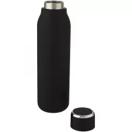   Termos, Everestus, 22FEB1213, 600 ml, 26.3xØ 6.5 cm, Otel, Polipropilena, Silicon, Negru