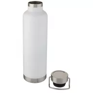   Termos, Everestus, 22FEB1243, 1000 ml, 28.9xØ 8.3 cm, Otel, Polipropilena, Silicon, Alb