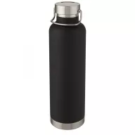   Termos, Everestus, 22FEB1245, 1000 ml, 28.9xØ 8.3 cm, Otel, Polipropilena, Silicon, Negru