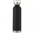 Termos, Everestus, 22FEB1245, 1000 ml, 28.9xØ 8.3 cm, Otel, Polipropilena, Silicon, Negru