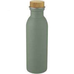   Sticla de apa sport, Green Concept, 22FEB1292, 650 ml, 23.2xØ 7 cm, Otel, Bambus, Silicon, Verde