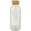 Sticla de apa sport, Everestus, 22FEB1382, 650 ml, 20.8xØ 7.4 cm, PET, Bambus, Transparent