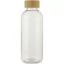 Sticla de apa sport, Everestus, 22FEB1382, 650 ml, 20.8xØ 7.4 cm, PET, Bambus, Transparent