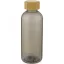 Sticla de apa sport, Everestus, 22FEB1383, 650 ml, 20.8xØ 7.4 cm, PET, Bambus, Gri