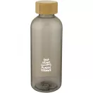Sticla de apa sport, Everestus, 22FEB1383, 650 ml, 20.8xØ 7.4 cm, PET, Bambus, Gri