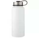Termos, Everestus, 22FEB1226, 1000 ml, 25.3xØ 11 cm, Otel, Polipropilena, Alb