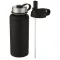 Termos, Everestus, 22FEB1227, 1000 ml, 25.3xØ 11 cm, Otel, Polipropilena, Negru