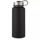Termos, Everestus, 22FEB1227, 1000 ml, 25.3xØ 11 cm, Otel, Polipropilena, Negru