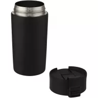   Cana termos, Everestus, 22FEB1210, 330 ml, 15.95xØ 8.15 cm, Otel, Polipropilena, Negru