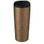 Cana termos, Everestus, 42FEB232451, 450 ml, 18.4x8.05x8.35 cm, Otel, Polipropilena, Silicon, Auriu Rose