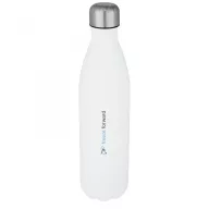   Termos, Everestus, 22FEB1199, 750 ml, 31.8xØ 8 cm, Otel, Polipropilena, Silicon, Alb