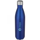 Termos, Everestus, 22FEB1201, 750 ml, 31.8xØ 8 cm, Otel, Polipropilena, Silicon, Albastru
