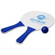   Set 2 palete de plaja cu minge, Everestus, 20FEB0370, MDF, Albastru