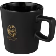   Cana, Everestus, 42FEB230466, 280 ml, 8.95x11.9x8.6 cm, Ceramica, Negru Matt
