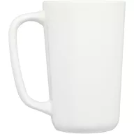   Cana, Everestus, 42FEB230456, 480 ml, 12.5x12.5x13.5 cm, Ceramica, Alb