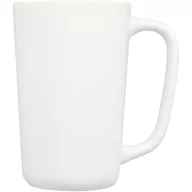   Cana, Everestus, 42FEB230456, 480 ml, 12.5x12.5x13.5 cm, Ceramica, Alb