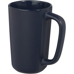   Cana, Everestus, 42FEB230457, 480 ml, 12.5x12.5x13.5 cm, Ceramica, Albastru Navy