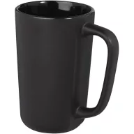   Cana, Everestus, 42FEB230460, 480 ml, 12.5x12.5x13.5 cm, Ceramica, Negru