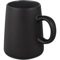   Cana, Everestus, 42FEB230449, 450 ml, 11.1x7.1x11.7 cm, Ceramica, Negru
