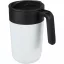 Cana termos, Everestus, 42FEB232446, 400 ml, 12.1x8.5x14 cm, Polipropilena, Otel, Alb