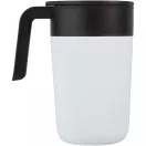 Cana termos, Everestus, 42FEB232446, 400 ml, 12.1x8.5x14 cm, Polipropilena, Otel, Alb