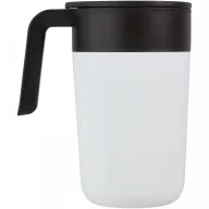   Cana termos, Everestus, 42FEB232446, 400 ml, 12.1x8.5x14 cm, Polipropilena, Otel, Alb