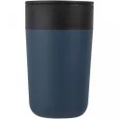 Cana termos, Everestus, 42FEB232447, 400 ml, 12.1x8.5x14 cm, Polipropilena, Otel, Albastru Dark
