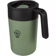   Cana termos, Everestus, 42FEB232448, 400 ml, 12.1x8.5x14 cm, Polipropilena, Otel, Verde Heather