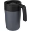 Cana de voiaj, 400 ml, Everestus, 2601E13036, 12.1x14x8.5 cm, Polipropilena, Otel, Gri
