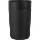Cana de voiaj, 400 ml, Everestus, 2601E13035, 12.1x14x8.5 cm, Polipropilena, Otel, Negru