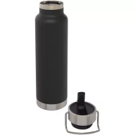   Termos, Everestus, 42FEB232509, 750 ml, 7.7x7.7x28.2 cm, Otel, Polipropilena, Negru