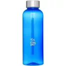Sticla de apa 500 ml, Everestus, 2601E12843, 6.5x20x6.5 cm, Polietilena, Otel, Albastru Royal Transparent