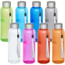 Sticla de apa 500 ml, Everestus, 2601E12843, 6.5x20x6.5 cm, Polietilena, Otel, Albastru Royal Transparent