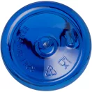Sticla de apa 500 ml, Everestus, 2601E12843, 6.5x20x6.5 cm, Polietilena, Otel, Albastru Royal Transparent