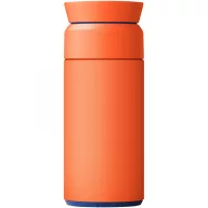   Termos 350 ml, 2401E14830, Ocean Bottle, 17xØ6.8 cm, Otel, PET, Portocaliu sun