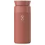 Sticla termos, Ocean Bottle, 2610E19310, 350 ml, 17xØ6.8 cm, Otel inoxidabil, Plastic, Rosu Brick