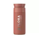 Sticla termos, Ocean Bottle, 2610E19310, 350 ml, 17xØ6.8 cm, Otel inoxidabil, Plastic, Rosu Brick
