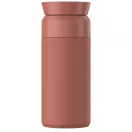 Sticla termos, Ocean Bottle, 2610E19310, 350 ml, 17xØ6.8 cm, Otel inoxidabil, Plastic, Rosu Brick