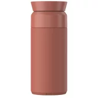   Sticla termos, Ocean Bottle, 2610E19310, 350 ml, 17xØ6.8 cm, Otel inoxidabil, Plastic, Rosu Brick