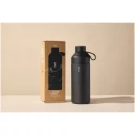   Sticla termos 1000 ml, Ocean Bottle, 2601E12837, 26.2xØ8.7 cm, Otel, Negru Obsidian