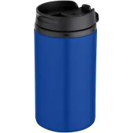   Cana de voiaj, Everestus, 2610E18493, 250 ml, 14.5x7.3 cm, Otel inoxidabil, Polipropilena, Albastru Royal