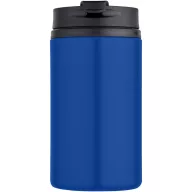   Cana de voiaj, Everestus, 2610E18493, 250 ml, 14.5x7.3 cm, Otel inoxidabil, Polipropilena, Albastru Royal
