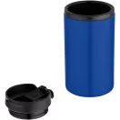 Cana de voiaj, Everestus, 2610E18493, 250 ml, 14.5x7.3 cm, Otel inoxidabil, Polipropilena, Albastru Royal