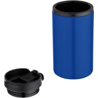   Cana de voiaj, Everestus, 2610E18493, 250 ml, 14.5x7.3 cm, Otel inoxidabil, Polipropilena, Albastru Royal